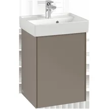 Villeroy & Boch Collaro Waschbeckenunterschrank, eine Tür Anschlag links, 410x546x344mm, C00500AF, Farbe: Front/Korpus: Soft Green,