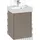 Villeroy & Boch Collaro Waschbeckenunterschrank, eine Tür Anschlag links, 410x546x344mm, C00500AF, Farbe: Front/Korpus: Soft Green,