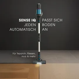 Livington Sense IQ Akkustaubsauger Handstaubsauger grau