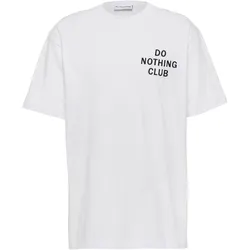 ON VACATION do nothing Club T-Shirt in white, Größe L - weiß