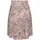 VIVANCE Jerseyrock Miniröcke Blumendruck Rosa/Weiß 38