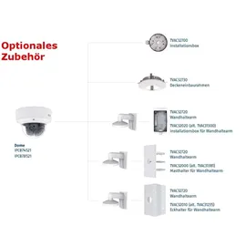 ABUS IPCB78521 8 MPx 4K Weiß