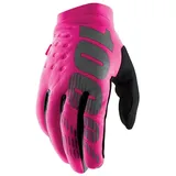 100% Brisker Handschuhe Neon Pink / Black XL