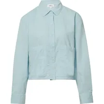 s.Oliver Verkürzte Feincord-Bluse mit aufgesetzten Taschen - 36