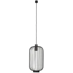 Cages M Gitter-Pendelleuchte 30cm Schwarz