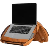 R-Go Tools R-Go Viva 15.6 Zoll Notebooktasche, Vollnarbenleder (LWG-Zertifizierung), Integrierter Laptop-Ständer, Schultergurt, Braun