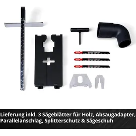 Einhell Professional Akku-Stichsäge TP-JST 18/135 Li BL Power X-Change + 2.5Ah Akku Starterkit