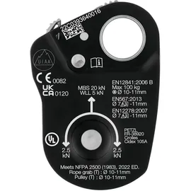 Petzl Mini Traxion Seilrolle Gelb