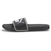 Puma Leadcat FTR Schiebe-Sandalen, Black Team Gold-Puma White, 48.5