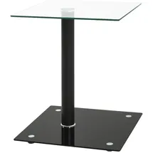 Haku-Möbel HAKU Beistelltisch schwarz ¦ Maße: cm B: 40 H: 52
