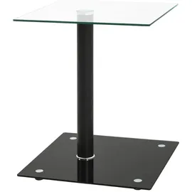 Haku-Möbel HAKU Beistelltisch schwarz ¦ Maße: cm B: 40 H: 52