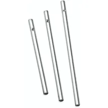 buttinette Klangstab-Set 12 x 16 cm Silber