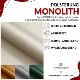 MKS Meble Boxspringbett 160x200 cm mit Bettkasten, Bett mit Matratze H3... Boxspringbett mit Topper T25 - NIRA - Dunkelgrau Velvet - H3