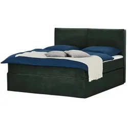Boxi Boxspringbett 180 x 200 cm  Boxi ¦ grün ¦ Maße (cm): B: 180 H: 125