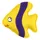 Nobby Fisch Floating 14,5 cm Gelb