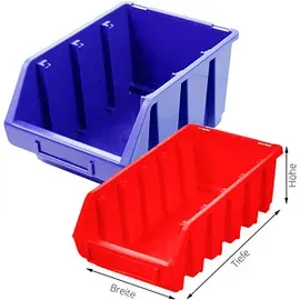 ADB Stahlschrank 40833 lichtgrau 71,0 x 30,0 x 195,0 cm, aufgebaut