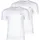 Emporio Armani Herren T-Shirts, Weiß S