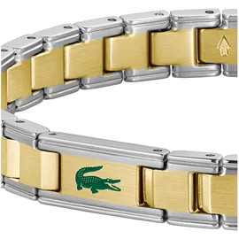 Lacoste Metropole Edge Gliederarmband Edelstahl/Emaille 2040586 Größe 19 cm
