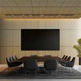 acous Akustikpaneel Compact Braun 2 St. 244 x 30,5 cm