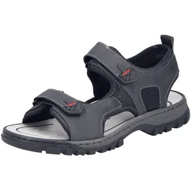 Rieker Freizeitsandalen Herren Schwarz 40