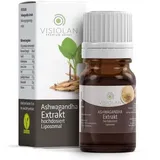 ASHWAGANDHA EXTRAKT hochdosiert, 15ml, LIPOSOMAL | Maximale Bioverfügbarkeit, vegane Tropfen, hochwertig & rein