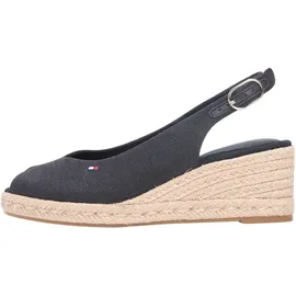 Tommy Hilfiger Keilsandaletten Damen Schwarz/Beige 41