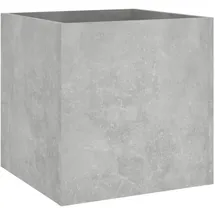 vidaXL Pflanzgefäß 40 x 40 x 40 cm Grau