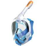 Seacsub Magica Schnorchelmaske - White / Blue - S-M