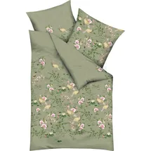 KAEPPEL Bettwäsche Pagode oliv 155x220 cm, + 80x80 cm)