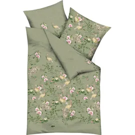 KAEPPEL Bettwäsche Pagode oliv 155x220 cm, + 80x80 cm)