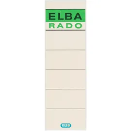 Elba Ordneretiketten 10 beige 8 cm 10 Blatt