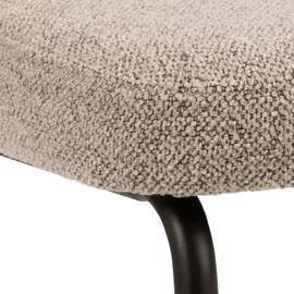 Actona 2er-Set Actona Stuhl Patricia Stoff Beige