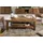 MASSIVMOEBEL24.DE Rodez Dunkelbraun Mangoholz 120 x 45 x 75 cm