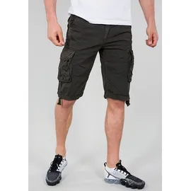 Alpha Industries Jet Cargo Shorts Greyblack 32