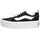 Vans Knu Stack Herren Weite M Black/True White 35
