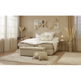 Finori Kommode Bali 101,5 x 87 x 40 cm Sonoma Eiche / Rafia Geflecht