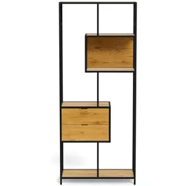 Actona Seaford Regal 77 x 35 x 185 cm Braun