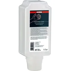 Hautschutzcreme nach Arbeit silikonfrei schwach fettend 1L Flasche - farblos