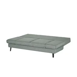 Sofa.de Schlafsofa Flachgewebe ¦ grau ¦ Maße (cm): B: 200 H: 85 T: 90.0