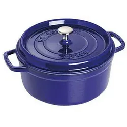 staub Bräter blau 3,8 l