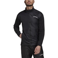 adidas Terrex Multi Primegreen Fleece Jacket schwarz/weiss Größe L