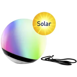 tint smarte Outdoor Hängeleuchte Kugel Solar Ø20cm RGB