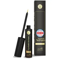 BIO Wimpernserum • Wimpernserum Wachstum TESTSIEGER • HORMONFREI • Multi-Peptid-Komplex +Koffein +Hyaluronsäure +Biotin + ✓ Einzigartige TN3-Matrix +Vitamin E • 7,5ml • Naturkosmetik Made in Germany