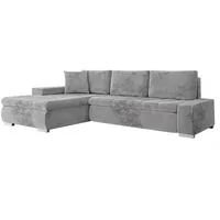 Mirjan24 Ecksofa Orkan Mini Premium, Eckcouch mit Bettkasten und Schlaffunktion, L-Form Polsterecke (Farbe: Sorriso 04) - Couches, Wohnlandschaften, Ecksofas