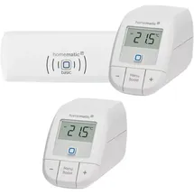 Homematic IP Starter Bundle Heizen Basic für 2 Heizkörper Heizkörperthermostat