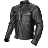 ADRENALINE BOSTON Lederjacke Schwarz 2XS