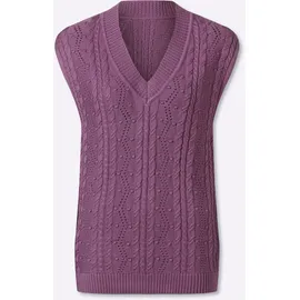 Inspirationen Pullunder Violett 50