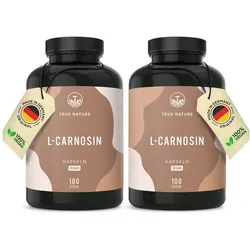 L-Carnosin Kapseln, Veganes Antioxidans, Vegan & Made in DE 200 St