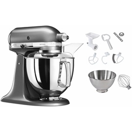 KitchenAid Artisan 5KSM175PS Medallion Silber