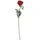 Mica decorations Mica Künstliche Rose Rot 69 Cm Dekoblumen